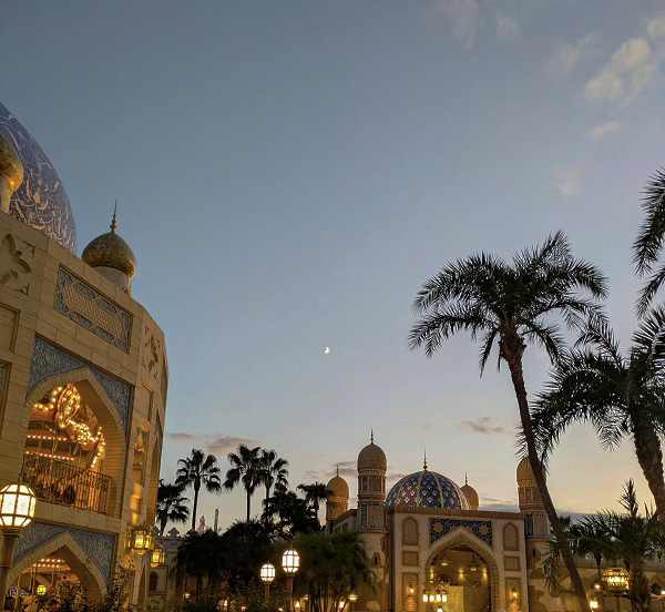 アラビアンコースト夜景